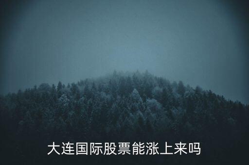 大連國(guó)際什么時(shí)候漲，大連國(guó)際股票能漲上來(lái)嗎