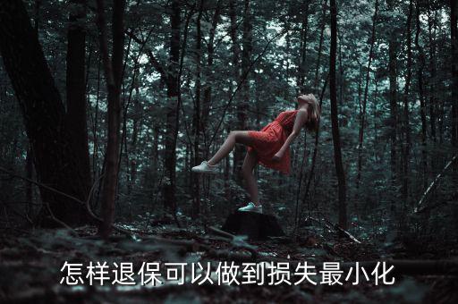 怎樣退?？梢宰龅綋p失最小化