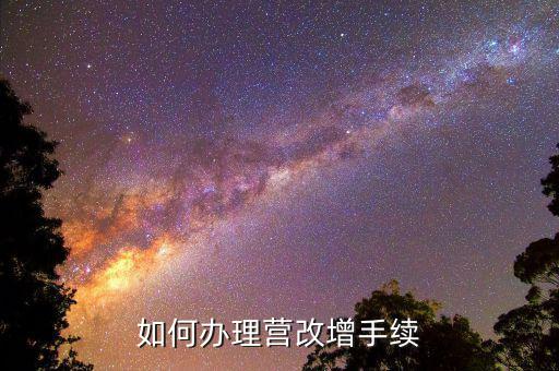 房地產(chǎn)經(jīng)紀(jì)及咨詢企業(yè)營改增需要什么資料，如何辦理營改增手續(xù)