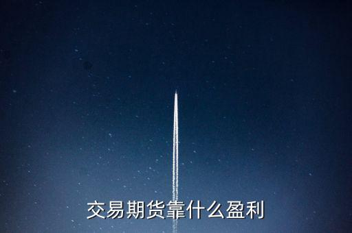 期貨交易所靠什么賺錢，期貨公司靠什么盈利的