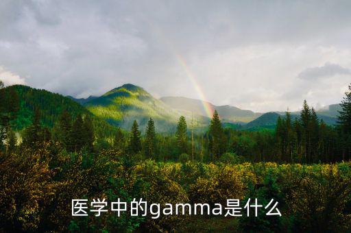 gamma值是什么，醫(yī)學(xué)中的gamma是什么