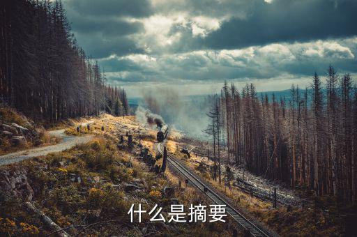 創(chuàng)業(yè)摘要是什么，什么是摘要