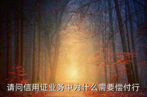 償付行干什么的，請(qǐng)問(wèn)信用證業(yè)務(wù)中為什么需要償付行