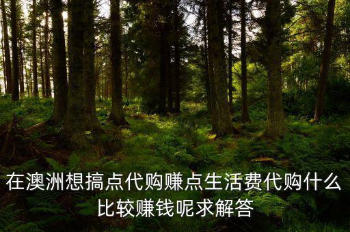 國外代購什么利潤大，代購什么產(chǎn)品最賺錢