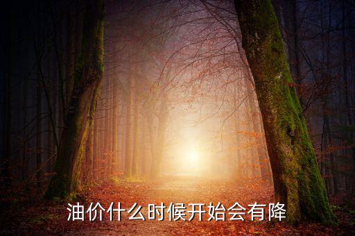 油價(jià)什么時(shí)候下跌，油價(jià)什么時(shí)候開(kāi)始會(huì)有降