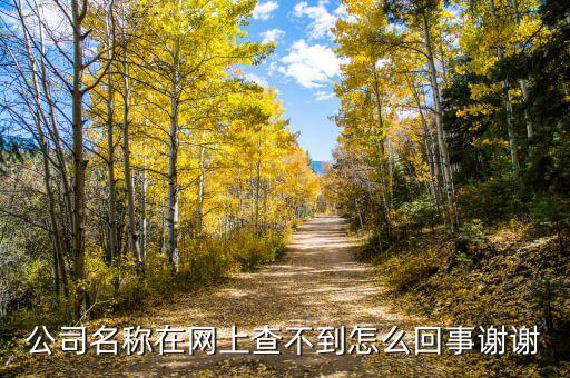 為什么查不到金荔科技，公司名稱在網(wǎng)上查不到怎么回事謝謝