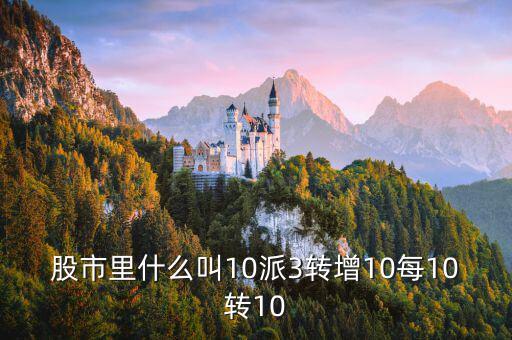 10送10派3是什么意思，10轉10派3是什么意思