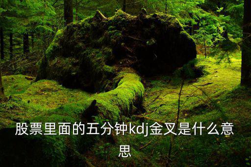 什么叫kdj金叉，KDJ快金叉是什么意思