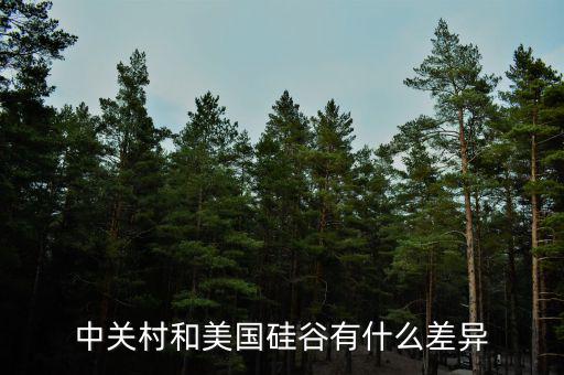 為什么中國的中關(guān)村變不成美國的硅谷，中國硅谷是