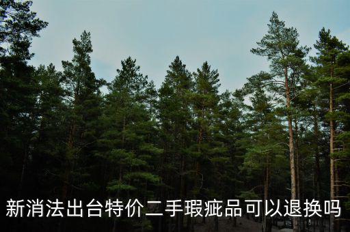 不宜無理由退貨的4大類商品是什么，新消法出臺(tái)特價(jià)二手瑕疵品可以退換嗎