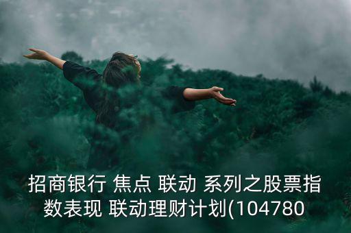 招商銀行 焦點(diǎn) 聯(lián)動 系列之股票指數(shù)表現(xiàn) 聯(lián)動理財(cái)計(jì)劃(104780