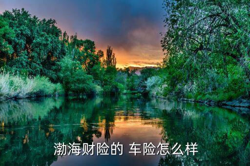 渤海車險理賠怎么樣,親愛的，渤海車險還不錯，挺靠譜的