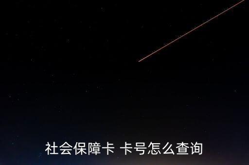 怎么找社?？ㄌ?hào),如何查詢社保賬號(hào)?一文看懂