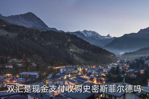 史密斯菲爾德為什么會被收購，Jackson為什么要被收購啊我想買啊