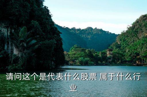 yhoo什么股票，請問這個是代表什么股票 屬于什么行業(yè)