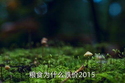 為什么現(xiàn)在糧食降價，現(xiàn)在的糧食為什么掉價了