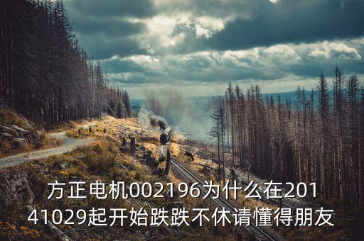 方正電機是什么股票，方正電機這只股票怎么樣成本3537