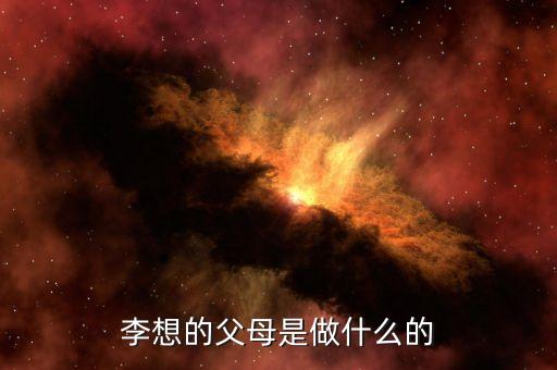 李想顯卡之家是做什么的，李想的父母是做什么的