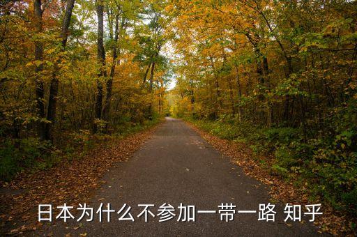 為什么不支持一帶一路，日本為什么不參加一帶一路 知乎