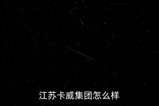 江蘇卡威集團是什么性質(zhì)的企業(yè)，我剛大學(xué)畢業(yè)學(xué)的是汽車制造與裝配請問一下江蘇卡威公司怎么