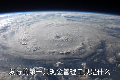 什么是現(xiàn)金管理工具，發(fā)行的第一只現(xiàn)金管理工具是什么