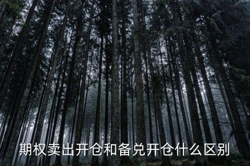 個股期權(quán)賣出開倉什么意思，賣出開倉是咋意思