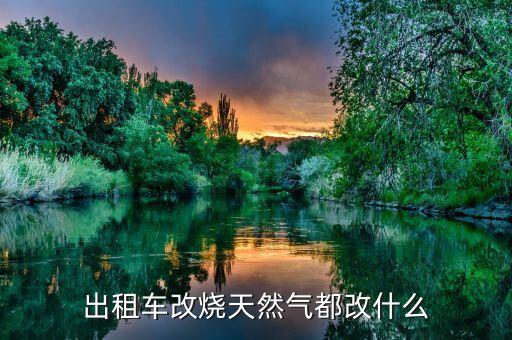出租車改氣都是改的什么樣的，出租車能改成燒氣的嗎怎么改