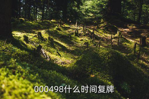 漢鼎股份什么時候復牌，000498什么時間復牌