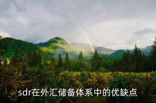 sdr工藝有什么特點，sdr在外匯儲備體系中的優(yōu)缺點