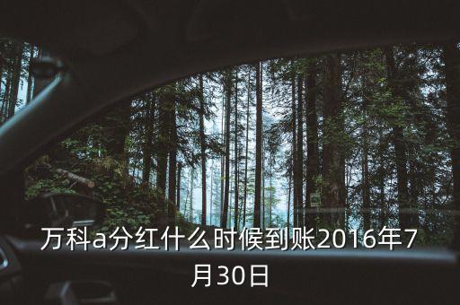 利君2016年的分紅什么時候到帳，2016年十二月以后垮行轉(zhuǎn)賬最遲多久到帳