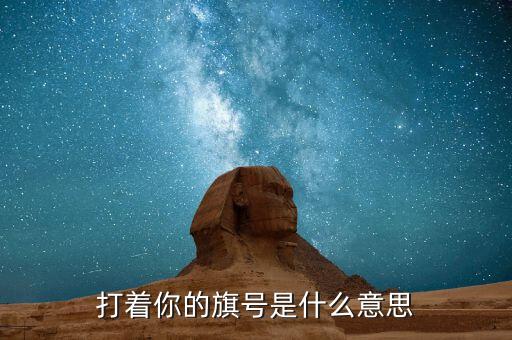 打著旗號(hào)是什么意思，打著旗號(hào)和打著幌子有什么區(qū)別