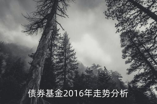 2016年的債券的投資的方向是什么，債券基金2016年走勢(shì)分析