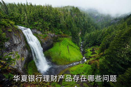 華夏理財風險是什么，華夏理財產品有風險嗎