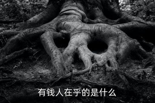 有錢人關(guān)注什么，30歲到50歲的有錢人一般關(guān)注哪類APP呀