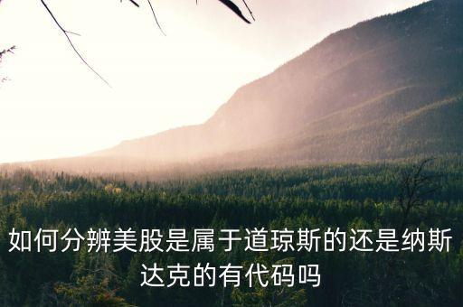 預(yù)判美股看什么股，美股包括哪些 道指 標(biāo)普 納指都統(tǒng)稱(chēng)美股吧