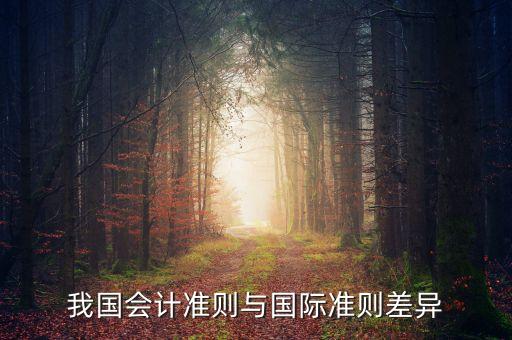 為什么中國不用ifrs，usgaap和ifrs為什么會趨同