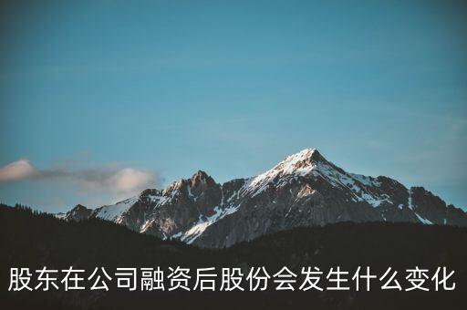 公司融資前后股本價格變動根據什么變的，上市公司是怎么進行融資的股本和股價是怎么定的