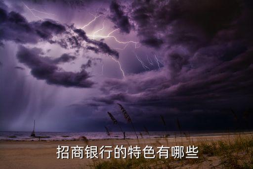  招商銀行的特色有哪些