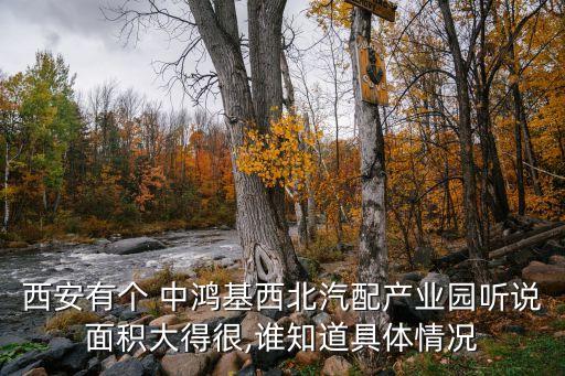 西安有個(gè) 中鴻基西北汽配產(chǎn)業(yè)園聽(tīng)說(shuō)面積大得很,誰(shuí)知道具體情況
