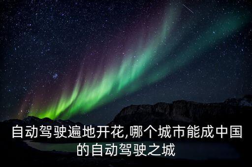 上海智能汽車(chē)示范區(qū),上海無(wú)人駕駛的智能汽車(chē)