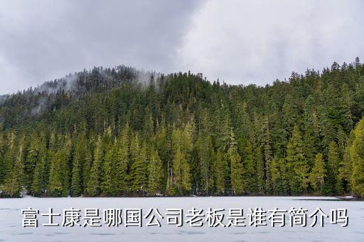 太富集團跟富士康什么關系,富士康集團主要生產(chǎn)什么產(chǎn)品