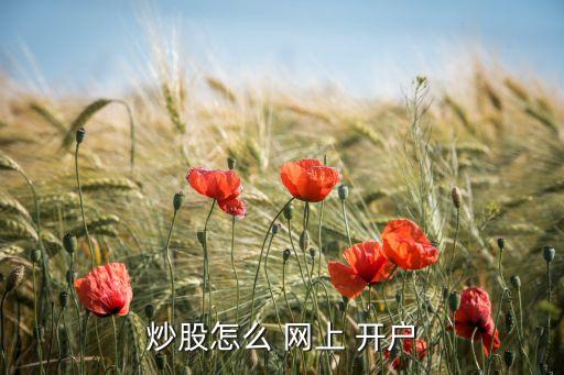 股票如何網(wǎng)上開(kāi)戶,為什么股票不建議網(wǎng)上開(kāi)戶