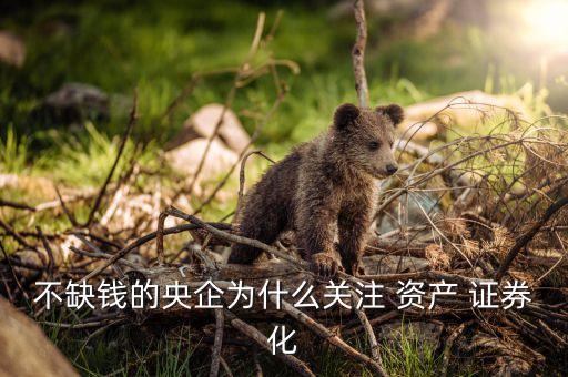 不缺錢的央企為什么關注 資產(chǎn) 證券化
