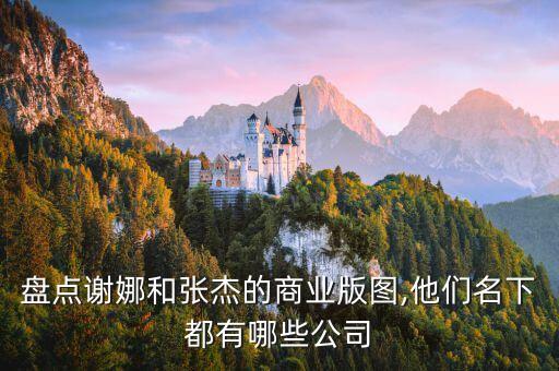 盤(pán)點(diǎn)謝娜和張杰的商業(yè)版圖,他們名下都有哪些公司