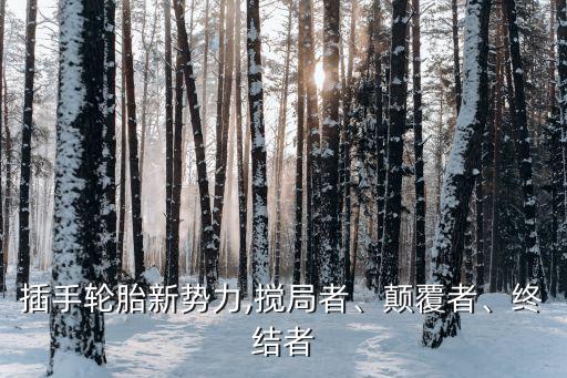 插手輪胎新勢力,攪局者、顛覆者、終結(jié)者