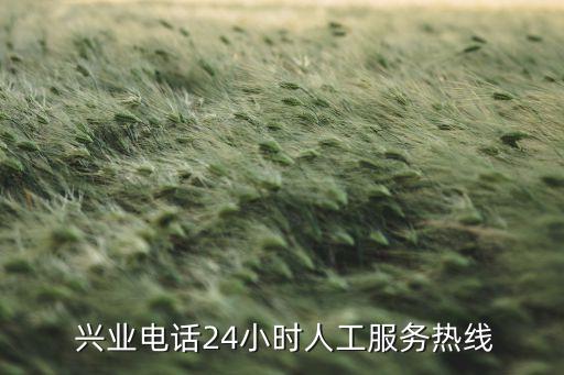  興業(yè)電話(huà)24小時(shí)人工服務(wù)熱線(xiàn)
