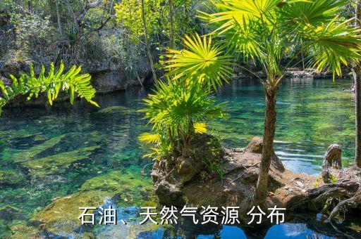  石油、天然氣資源 分布