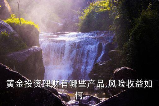 黃金投資理財有哪些產品,風險收益如何