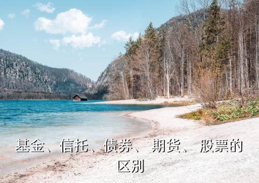 基金、信托、債券、 期貨、 股票的區(qū)別