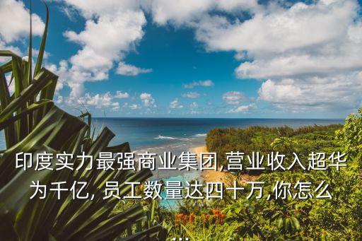 印度實(shí)力最強(qiáng)商業(yè)集團(tuán),營業(yè)收入超華為千億, 員工數(shù)量達(dá)四十萬,你怎么...